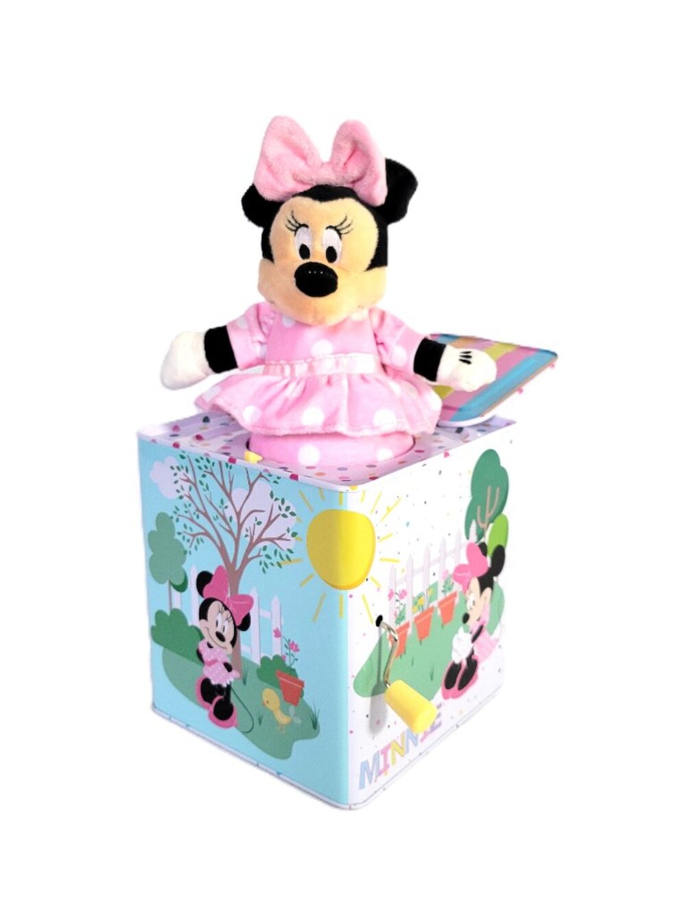Disney Baby Minnie Mouse Jack in the Box Musical Toy Kids Preferred Works 2014